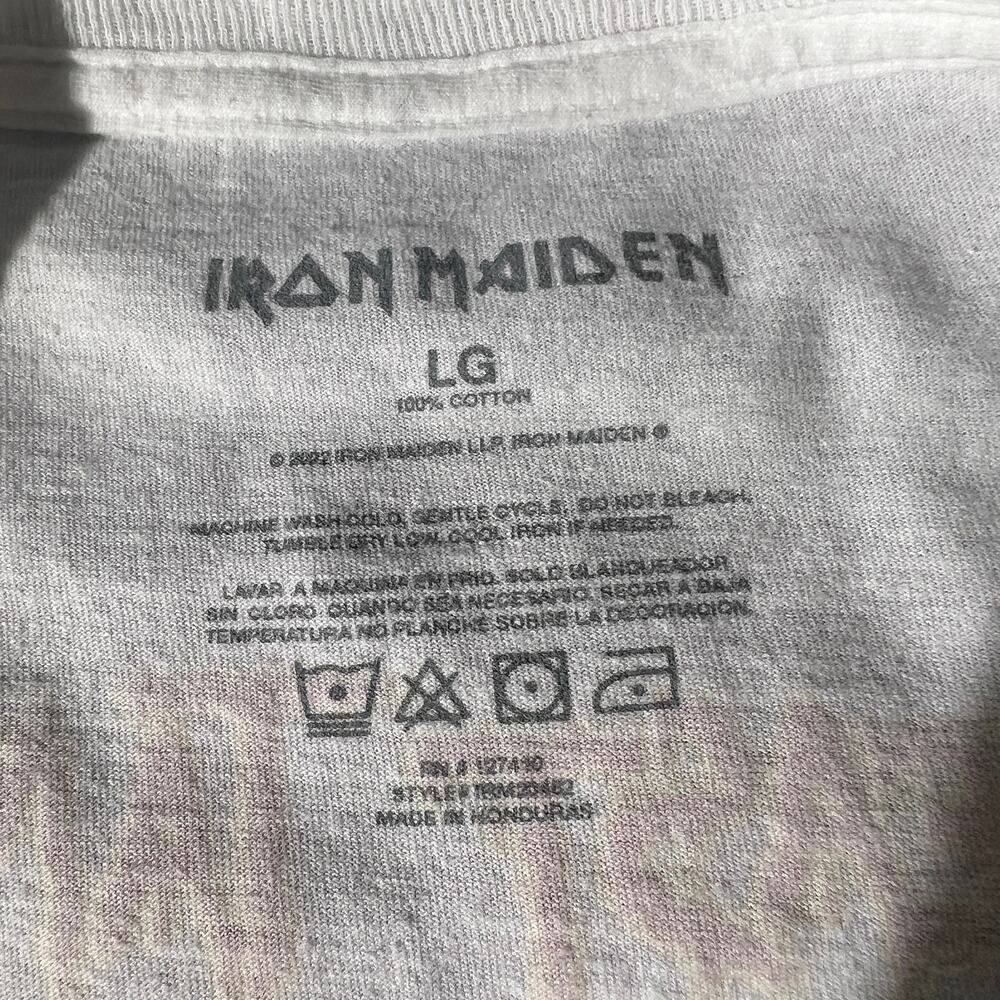 Iron Maiden Texas 1982 The Beast Tames Texas Tee L - Picture 4 of 11